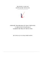 chăm sóc thai phụ doạ sảy thai 3 tháng đầu và một số yếu tố liên quan tại bệnh viện phụ sản trung ương