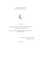 tên đề tài tác động của mạng xã hội lên sinh viên đại học thành phố hà nội