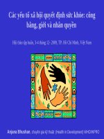 Phần  4:Nhân quyền và sức khỏe