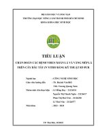 thiết bị và ktcnsh