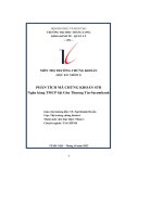 phân tích mã chứng khoán stb ngân hàng tmcp sài gòn thương tín sacombank