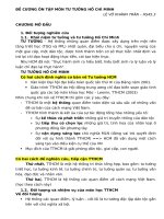 Đề cương Ôn tập môn tư tưởng hồ chí minh