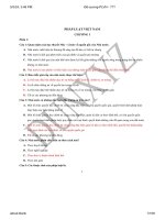 đề cương pháp luật việt nam