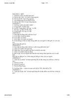 đê cương triết