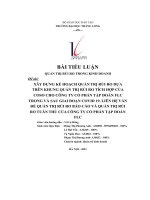 xydngk2 bài tiểu luận