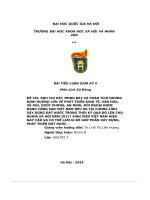 anh chị hãy trình bày và phân tích những định hướng lớn về phát triển kinh tế văn hóa axã hội quốc phòng an ninh đối ngoại được đảng cộng sản việt nam