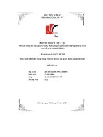 bài thu hoạch thực tập thực hành phiên đối thoại trong trình tự thủ tục giải quyết khiếu nại hành chính