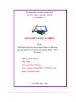 một số giải pháp trong công tác quản lý nâng cao chất lượng giáo dục đạo đức và rèn nếp học sinh ở trường thcs thpt hà thành