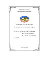 bài thi môn kỹ nghệ phần mềm đề tài quản lý học viên cho trung tâm tiếng anh