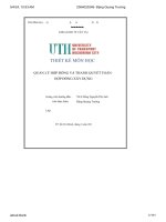 quản lý hợp đồng và thanh quyết toán hợp đồng xây dựng