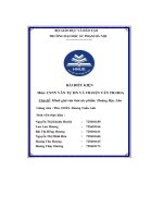 bài điều kiện csnn văn tự hn và vb hán văn tr hoa chủ đề minh giải văn bản tác phẩm hoàng hạc lâu