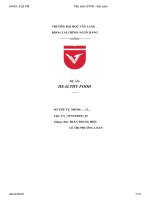 tiểu luận qtkn tiểu luận