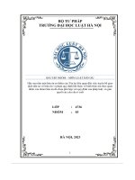 tiểu luận hãy sưu tầm một bản án sơ thẩm của tòa án liên quan đến việc tuyên bố giaodịch dân sự vô hiệu do vi phạm quy định bắt buộc về hình thức mà theo quanđiểm của nhóm bản án đó chưa phù hợp
