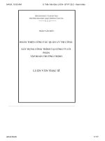 hoàn thiện công tác quản lý thi công xây dựng công trình