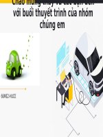 nghiên cứu lực cản khí động của ô tô con