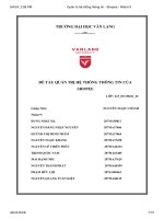 quản trị hệ thống thông tin shopee nhóm 9