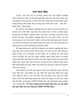 Luận văn tổ chức công tác kế toán tiêu thụ và xác Định kết quả tiêu thụ tại công ty tnhh tm mỹ hoa