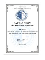 tiểu luận sơ đồ tư duy khái niệm đặc điểm cách xây dựng và ứngdụng sơ đồ tư duy trong cuộc sống và trong học tập