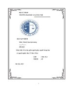 tiểu luận khác biệt về tư duy giữa người giàu người trung lưu và người nghèo theo t harv eker 23