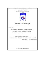 Đồ Án Tốt Nghiệp Mô Hình Cánh Tay Robot Phân Loại Sản Phẩm Theo Mã Qr.pdf