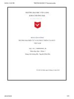 trường đại học văn langkhoa thương mạibài luận cuối kì thương mại điện tử và sự phát triển của nó ởviệt nam