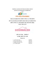 đề tài kế hoạch triển khai seo marketingtrên công cụ tìm kiếm cho thương hiệu góc nhà len