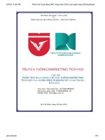 phân tích hoạt động imc trong năm 2023 của ngân hàng shinhanbank