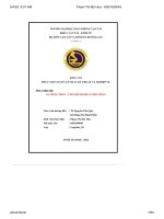 báo cáo thực tập cơ sở kỹ thuật nghiệp vụ