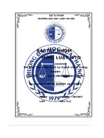 tiểu luận đề bài tìm hiểu một vụ tranh chấp trongkhuôn khổ wto liên quan đến nguyên tắc nt