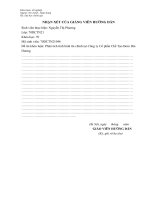 Phân tích tình hình tài chính tại công ty cổ phần chế tạo bơm hải dương - khóa luận tốt nghiệp - chuyên ngành tài chính doanh nghiệp