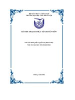 Bài Thu Hoạch Thực Tế Chuyên Môn Một Số Nét Nổi Bật Về Kinh Tế,Văn Hoá, Lịch Sử Nhà Nguyễn.pdf