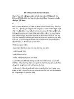 đề cương cơ sở văn hóa việt nam