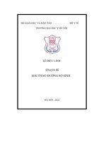 chuyên đề đái tháo đường sơ sinh