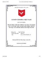 cơ sở văn hóa việt nam 19 nhóm 2