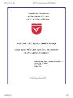 hoat động môi giới tại vndirect