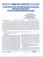 KINH TẾ VÀ QUẢN LÝ: TÁC ĐỘNG LIÊN KẾT CỦA PHÁT TRIỂN NGÀNH CÔNG NGHIỆP HỖ TRỢ VIỆT NAM TRONG BỐI CẢNH ĐẠI DỊCH COVID-19: TIẾP CẬN THEO PHƯƠNG PHÁP BẢNG CÂN ĐỐI LIÊN NGÀNH