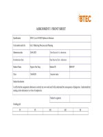 advanced mathematics for business unit 2 marketing processes and planning