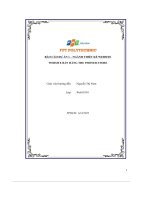 tiểu luận báo cáo dự án 1 ngành thiết kế websitewebsite bán hàng the phoner store