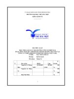 đề tài phân tích quy trình bảo trì bảo dưỡng máy smt tại công ty tnhh aiphone communications việt nam