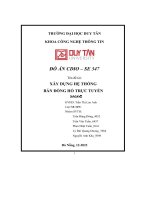 đồ án cdio se 347 xây dựng hệ thống bán đồng hồ trực tuyến