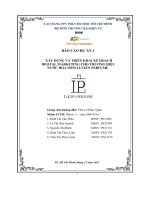 tiểu luận xây dựng và triển khai kế hoạchdigital marketing cho thương hiệunước hoa mini lucien perfume