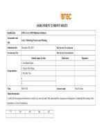 unit 2 marketing processes and planning