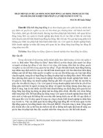 Nhận diện quan hệ Lao động bằng hợp đồng lao động trong quản trị doanh nghiệp theo pháp luật hiện hành ở nước ta