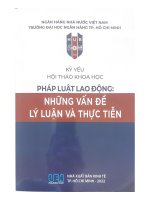 Nội luật hóa các quy định phòng chống lao động cưỡng bức trong Bộ luật lao động năm 2019