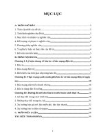 tiểu luận nhập môn báo in về thực trạng cạnh tranh của báo in đối với những loại hình báo chí