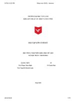 bài tập lớn môn khoa học và dữ liệu