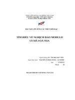 bài tập lớn môn cấu trúc rời rạc tìm hiểu về nghịch đảo modulo và mã hoá rsa