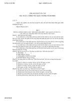 câu hỏi gợi ý ôn tập học phần 2 công tác quốc phòng và an ninh