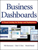 Business dashboards  a visual catalog for design and deployment