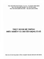 thực hành hệ thống điều khiển và chuyển động ô tô iuh